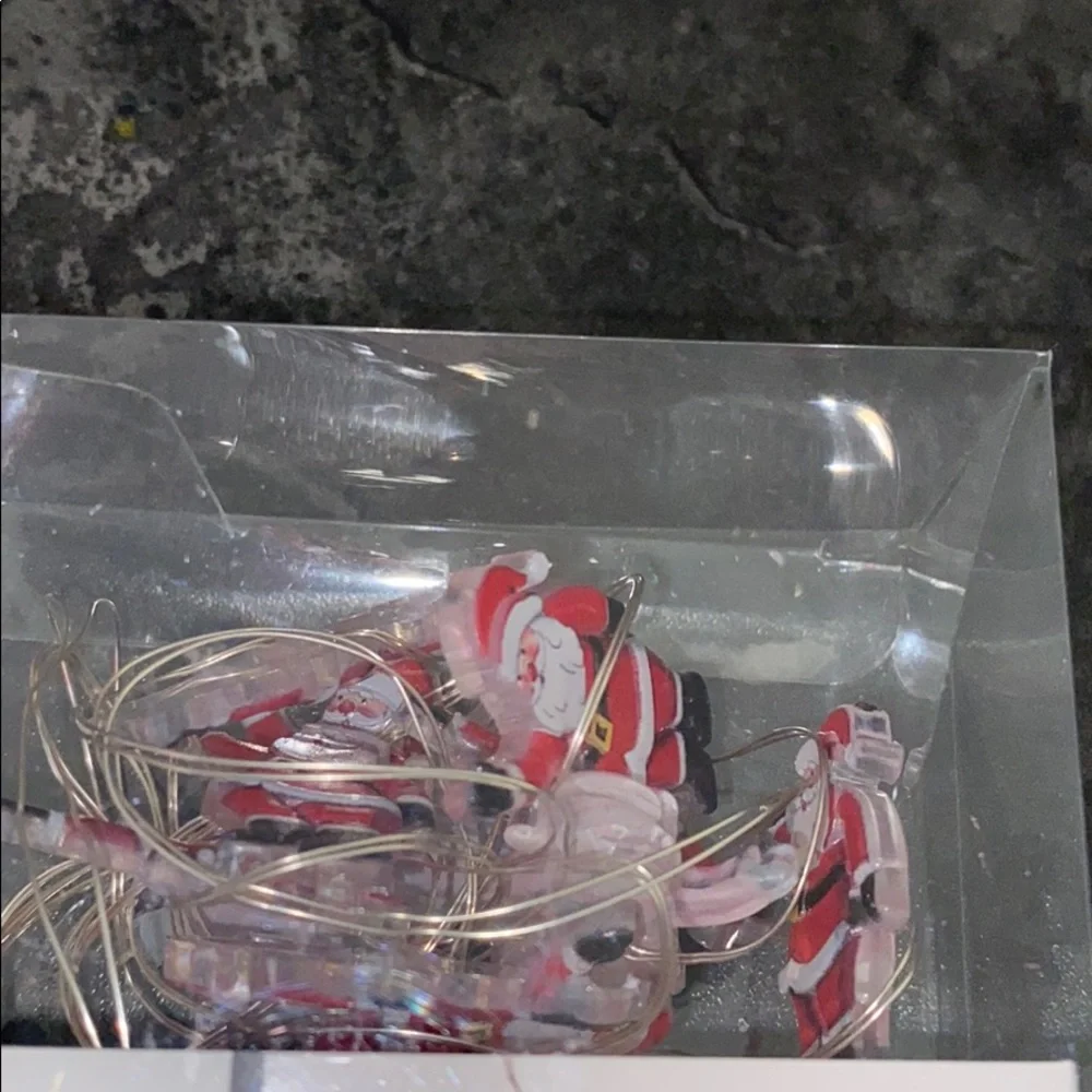 🎅🏻LED Ultra Wire Icon Lights Santa🎅🏻